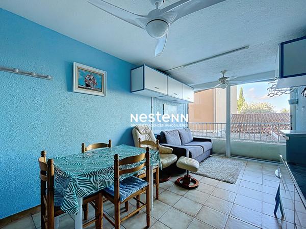 Studio dans une résidence avec piscine