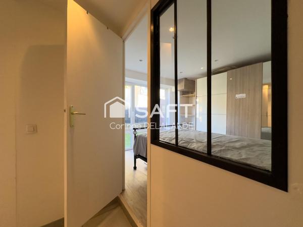 Jolie T3 de 54m2 avec beau jardin d'environ 60m2