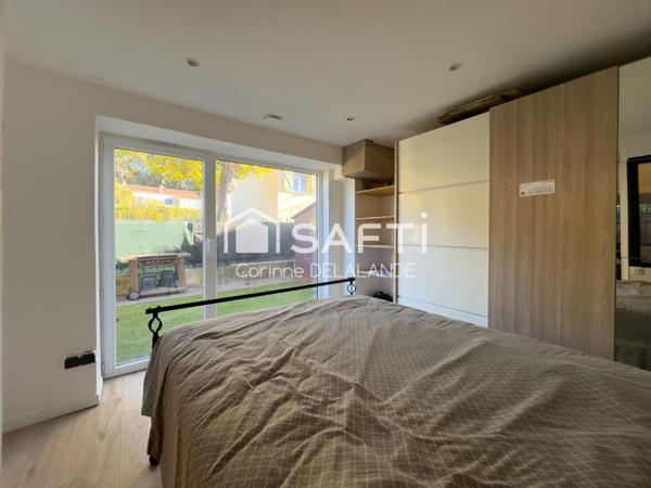 Jolie T3 de 54m2 avec beau jardin d'environ 60m2