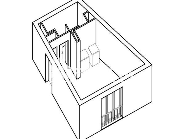 Location Studio 26.2 m² - 13 RUE FRANCK ANCELIN La Rochelle 17000