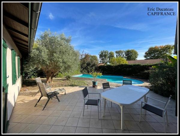 Canejan bourg Dpt 33610, à vendre maison P6, piscine, panneaux photovoltaique