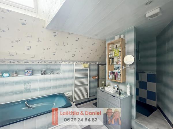 Maison rénovée 4 pièces – 46 m² pièce de vie – Terrain 890 m² – Garage double – Breteuil sur Iton