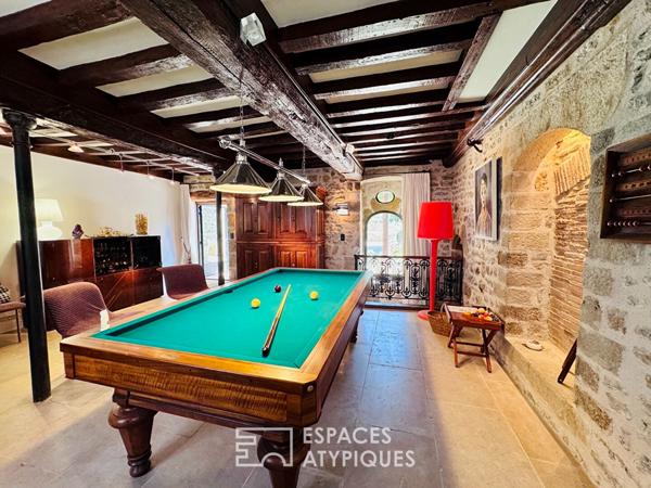 Maison de ville avec jardin