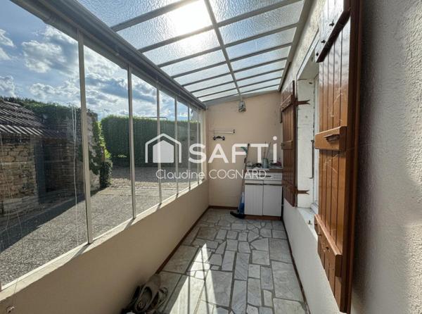 Maison à rénover avec jardin et fort potentiel – Vinzelles