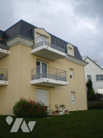  A VENDRE DANS LOUDEAC Appartement de type T3 avec balcon+stationnement