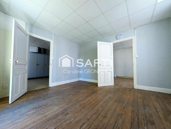 IMMEUBLE DE RAPPORT EN PIERRE | 2 LOGEMENTS AU CŒUR DE GÉNELARD