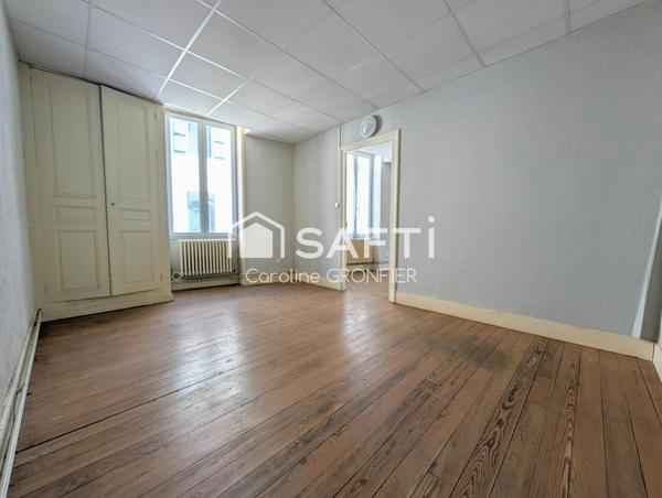 IMMEUBLE DE RAPPORT EN PIERRE | 2 LOGEMENTS AU CŒUR DE GÉNELARD