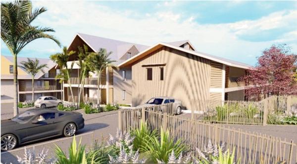 T3 avec terrasse dans un environnement paysager privilégié à Baie-Mahault