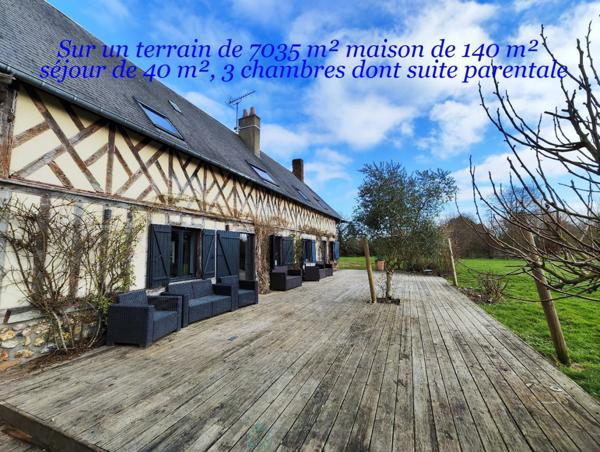 Achat vente Maison de caractère Saint Germain la Campagne