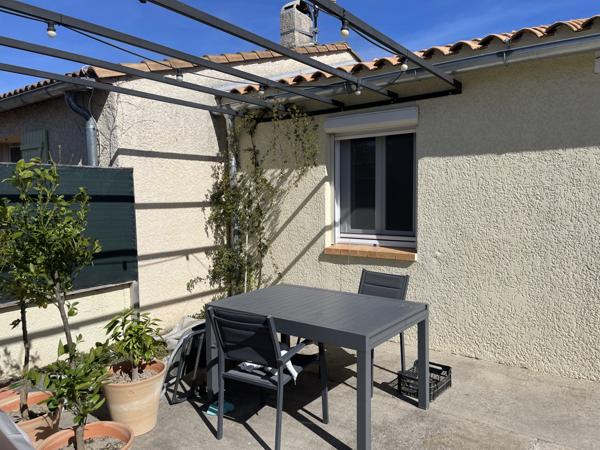 Rochefort-du-Gard (30650) Maison meublée plein pied garage jardin