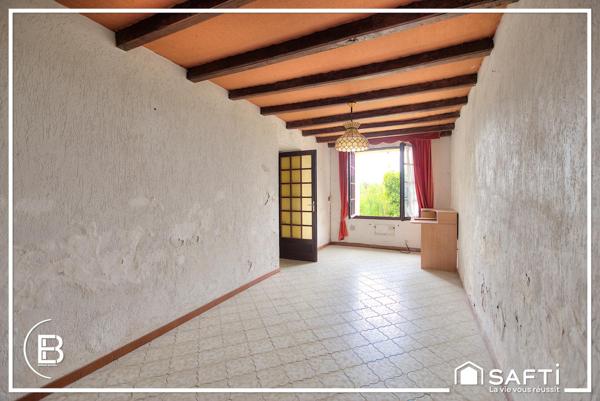 Maison de campagne à rénover entièrement