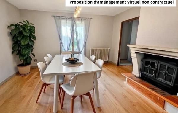 Maison familiale avec 4 chambres et terrain clos