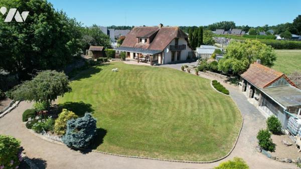 Située à MARIGNY, proche du bourg, maison avec vie de plain-pied 