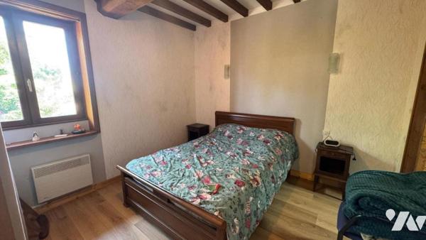 Située à MARIGNY, proche du bourg, maison avec vie de plain-pied 