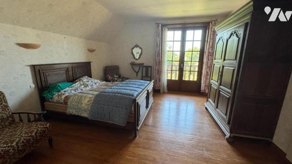 Située à MARIGNY, proche du bourg, maison avec vie de plain-pied 