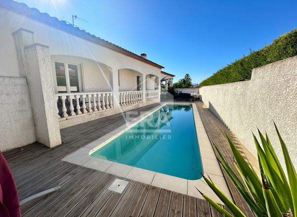 Perpignan Massilia - Mas Vermeil : Maison de plain pied 5 chambres avec piscine à vendre