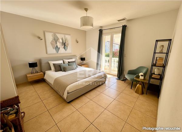 Perpignan Massilia - Mas Vermeil : Maison de plain pied 5 chambres avec piscine à vendre