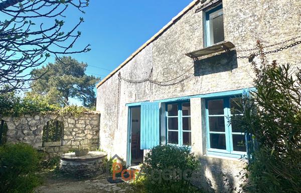 Authentique maison charentaise rénovée.