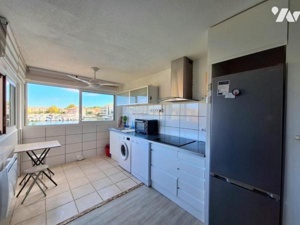 Saint Cyprien - T1bis vue marina