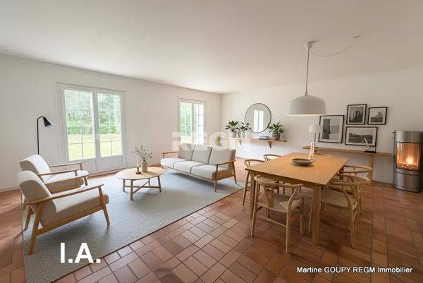 Orléans (45100) ORLEANS SUD (45100) – “Les Pins de Sologne” Maison de 129 m² qui rassure et qui inspire – 4 Chbrs 1 bureau
