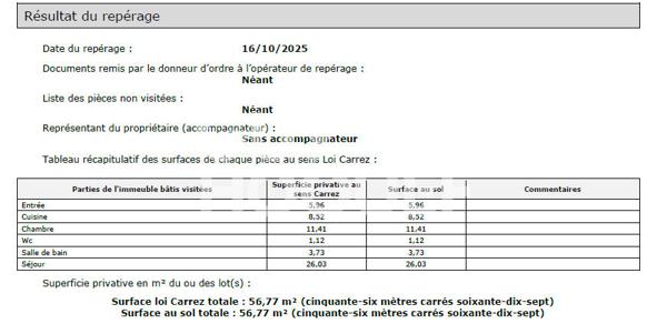 Appartement T2 - traversant - cave