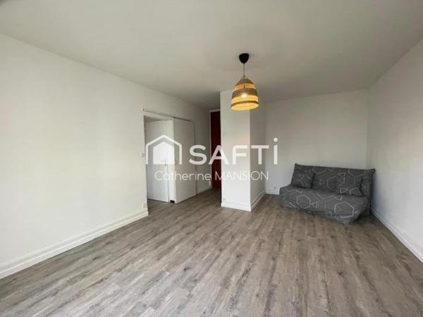 REIMS, quartier St rémi /Dieu Lumière grand studio de 31 m2 à vendre