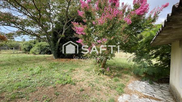 Terrain constructible 1029 m² proche centre bourg