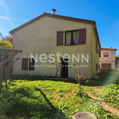 A VENDRE MAISON PLAIN PIED 95 M² AVEC SOUS SOL TOTAL SUR 4700 M²