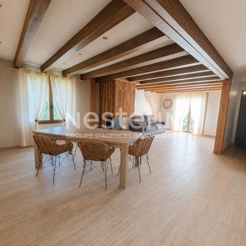A VENDRE MAISON PLAIN PIED 95 M² AVEC SOUS SOL TOTAL SUR 4700 M²