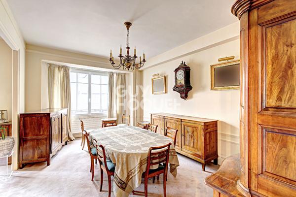 PARIS XVI, PASSY, 5 pièces familial, 3ch,118 m²