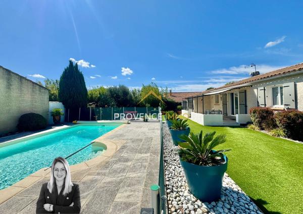 Salon-de-Provence (13300) Villa familiale avec piscine, secteur résidentiel Aires de la Dîme