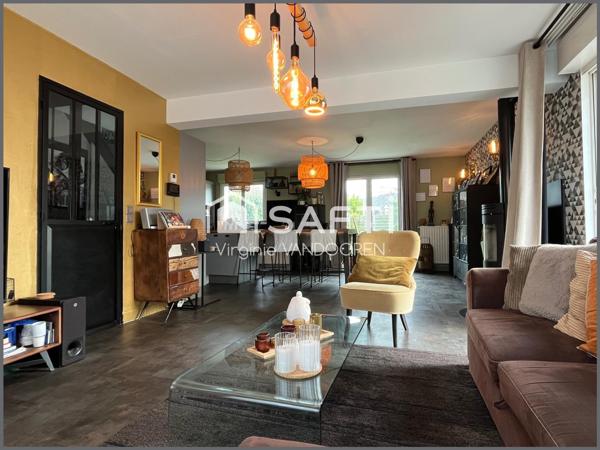 Maison individuelle avec vie de plain-pied à quelques pas de la mer.