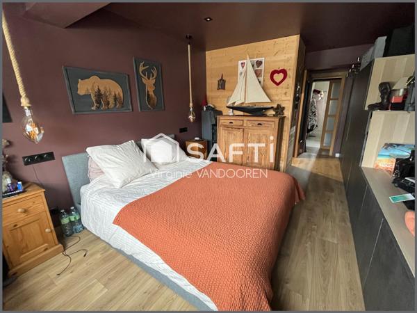 Maison individuelle avec vie de plain-pied à quelques pas de la mer.