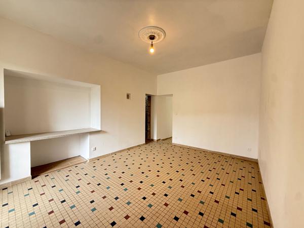 Maison F3 avec garage et jardinet