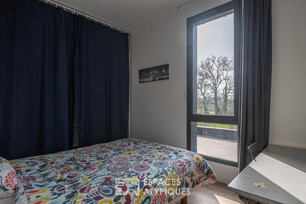 Maison contemporaine à ossature bois