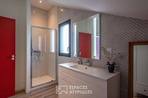 Maison contemporaine à ossature bois