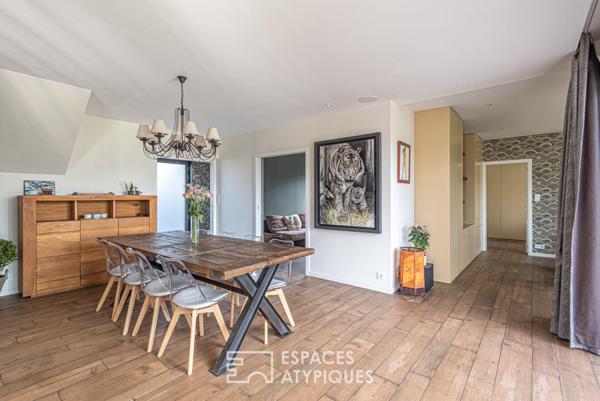 Maison contemporaine à ossature bois