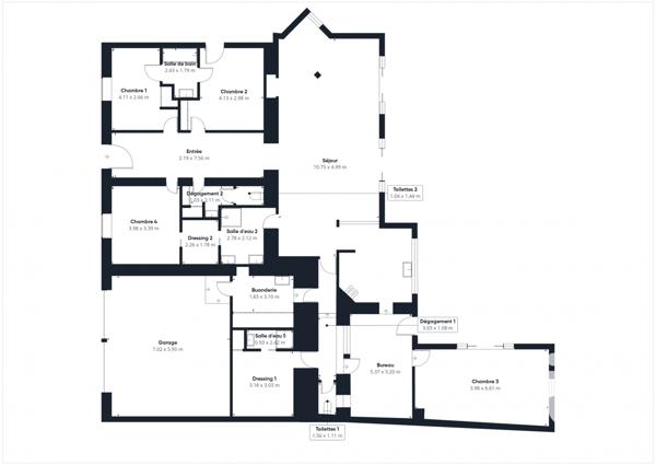 Maison à vendre 7 pièces 210 m² Vertou