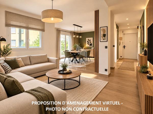 APPARTEMENT T3 71m² - PROCHE CENTRE-VILLE