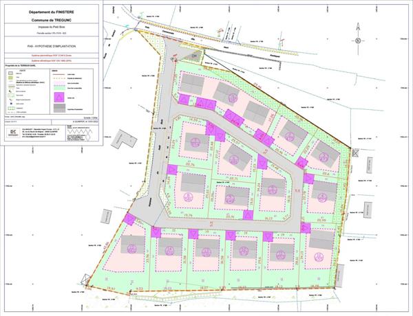 Vente Terrain 475 m2 à Trégunc