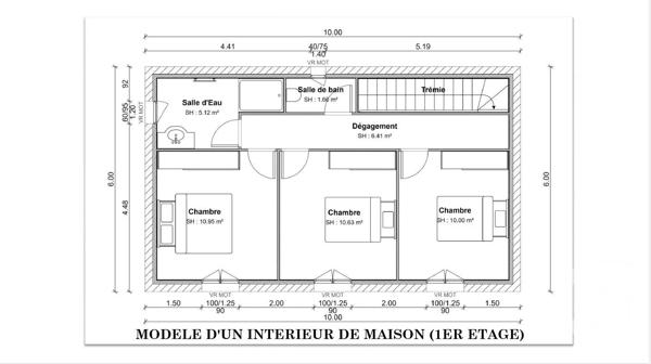 Terrain à vendre  412 m 2   ST VICTORET  - 13
