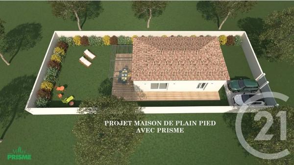 Terrain à vendre  412 m 2   ST VICTORET  - 13