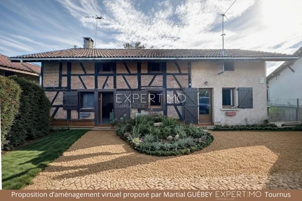 Romenay (71470) ROMENAY 71 : 2 Maisons une de 124 m² et une dépendance de 140 m2