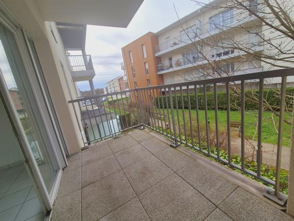 Meyzieu (69330) T2 de 44 m² avec balcon