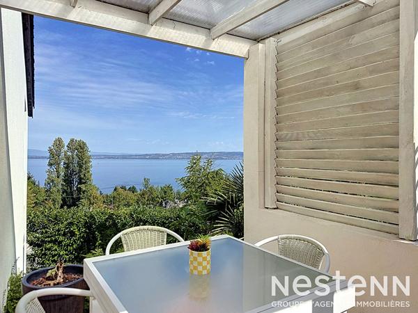 MAISON 2 CHAMBRES AVEC VUE LAC, JARDIN ET GARAGE ! PUBLIER