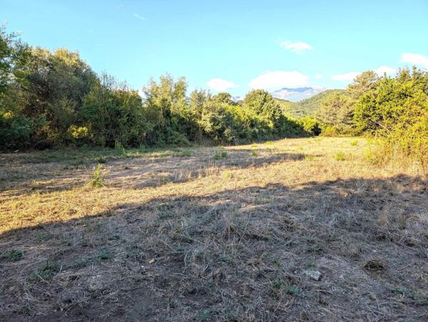 Terrain constructible 2740m² à Prunelli