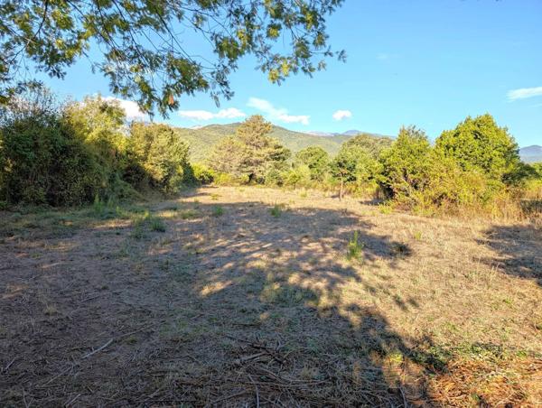 Terrain constructible 2740m² à Prunelli