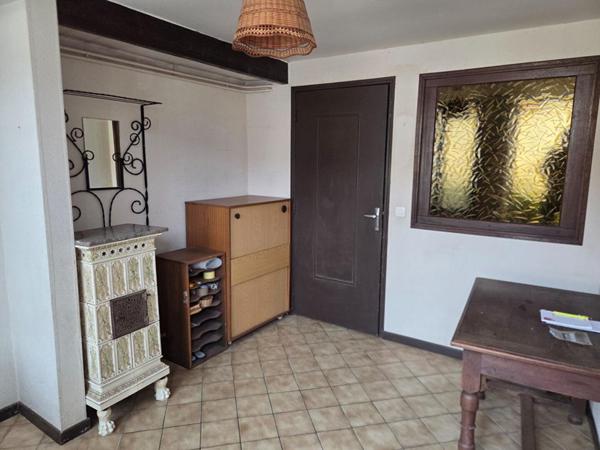 Ferme sur plus de 1600m² de terrain plat