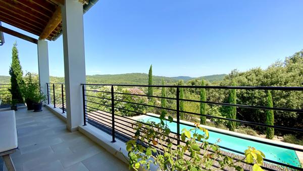Uzès région, vue panoramique, magnifique Bastide de 400 m², spacieuse et accueillante, style et confort contem Uzès (30700)