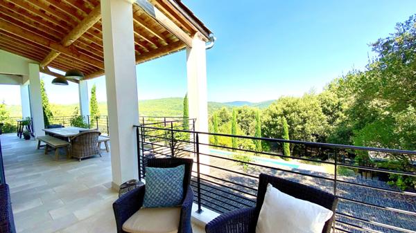 Uzès région, vue panoramique, magnifique Bastide de 400 m², spacieuse et accueillante, style et confort contem Uzès (30700)